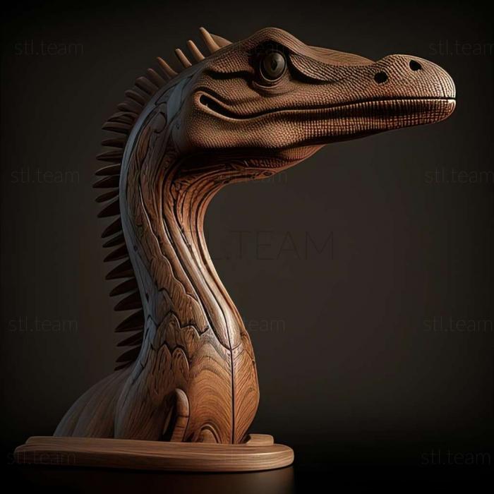 3D model Plateosaurus gracilis (STL)